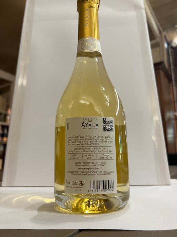 Ayala blanc de blancs retro Ayala Champagne Brut Blanc de Blancs