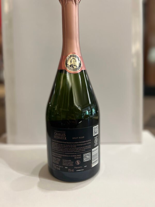 Charles heidsieck rose retro Charles Heidsieck Champagne Rosé Réserve