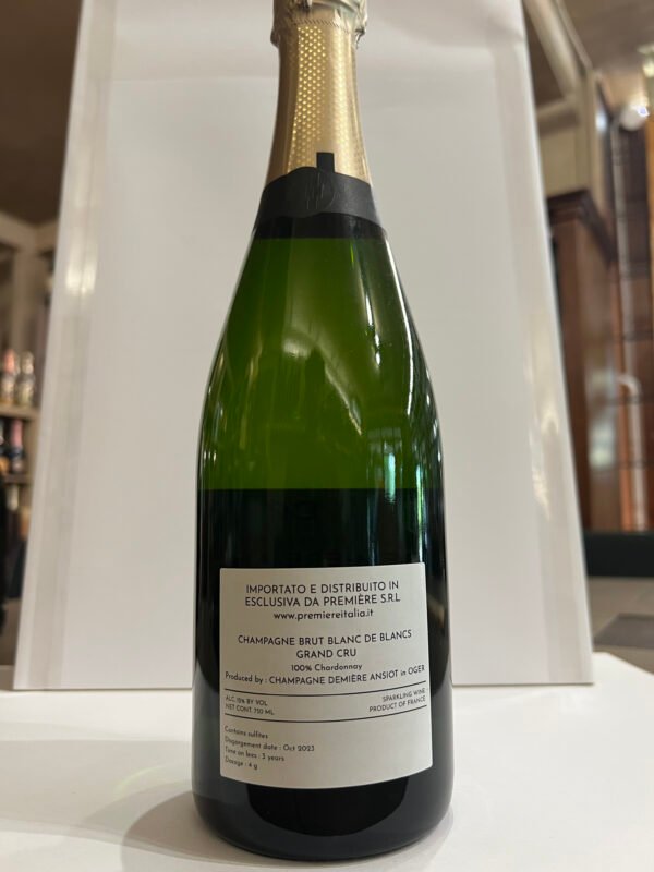 Demier ansiot retro Damiere-Ansiot Champagne Grand Cru Brut Blanc de Blancs