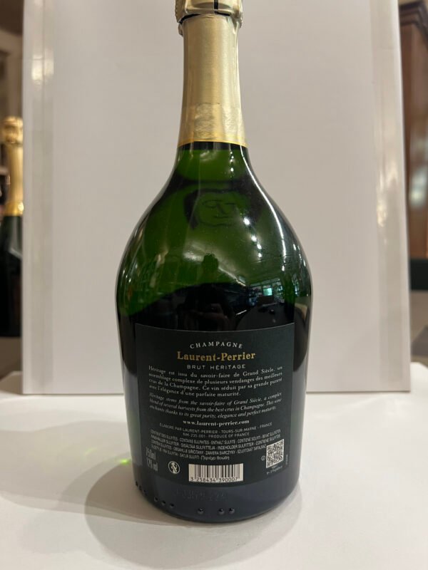 Laurent perrier heritage retro Laurent Perrier Champagne Brut Réserve Héritage