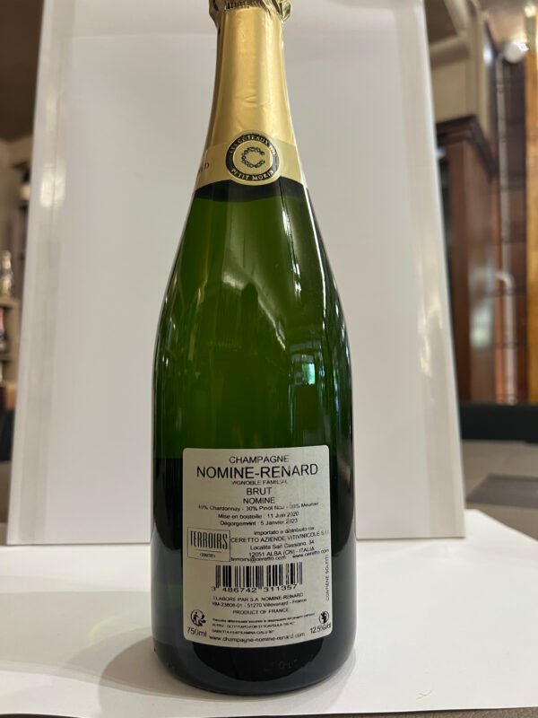 Nomine renard brut retro Nomine Renard Champagne Brut "Vignoble Familial"