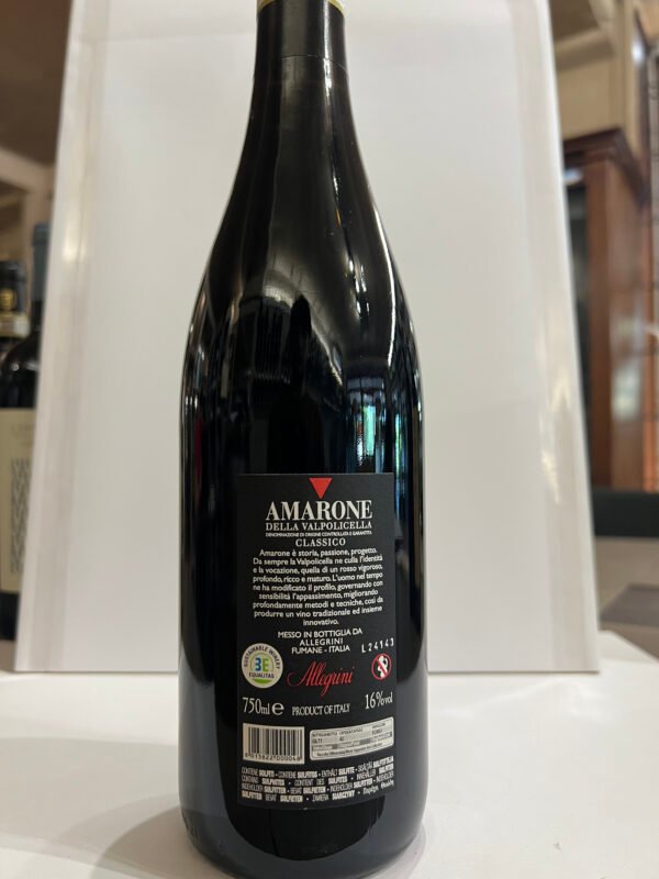 allegrini amarone retro Allegrini Amarone della Valpolicella Classico DOCG 2020