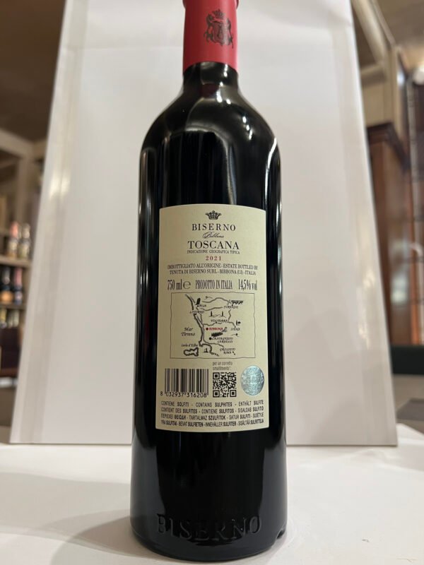 biserno biserno retro Biserno Biserno Toscana IGT 2021