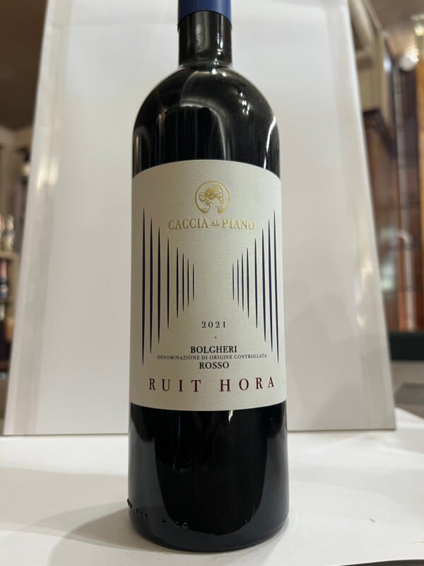 caccia al piano ruit hora Caccia al Piano "Ruit Hora" Bolgheri DOC 2021