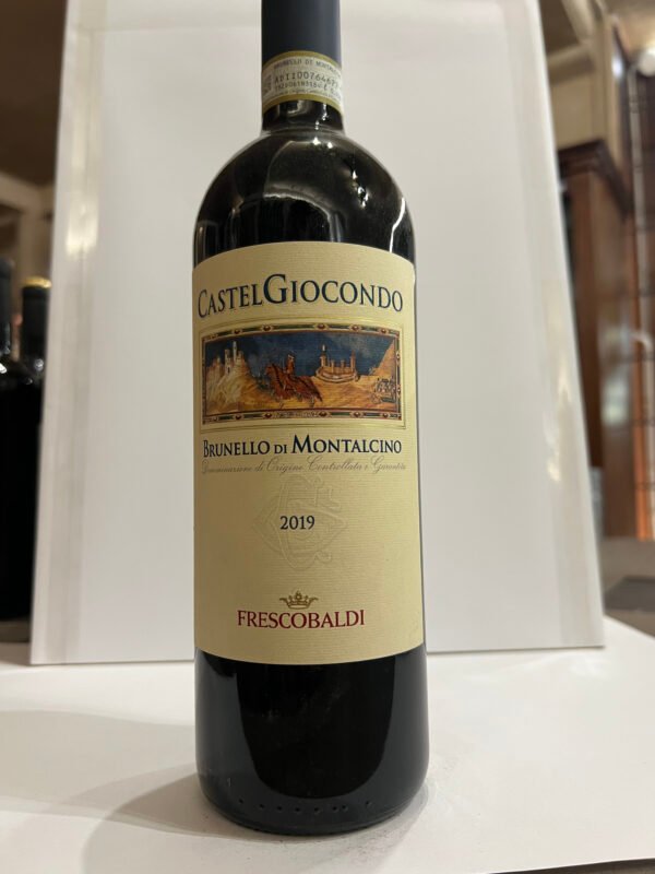 castel giocondo retro Frescobaldi Brunello di Montalcino DOCG Castelgiocondo 2019
