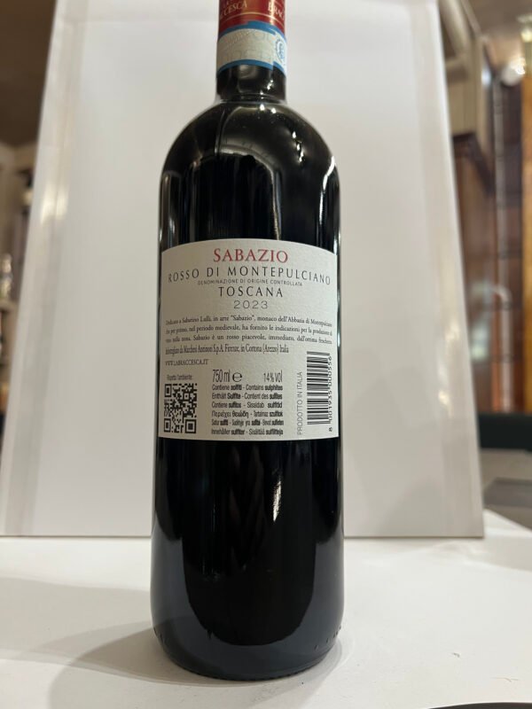 la braccesca sabazio retro La Braccesca Vino Nobile di Montepulciano DOCG 2022