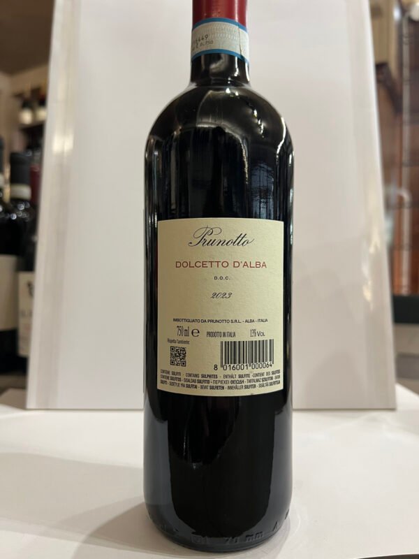 prunotto dolcetto retro Prunotto Dolcetto d'Alba DOC 2023