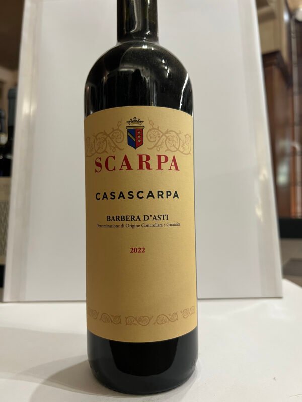scarpa casascarpa Scarpa Barbera d’Asti DOCG "CasaScarpa" 2022