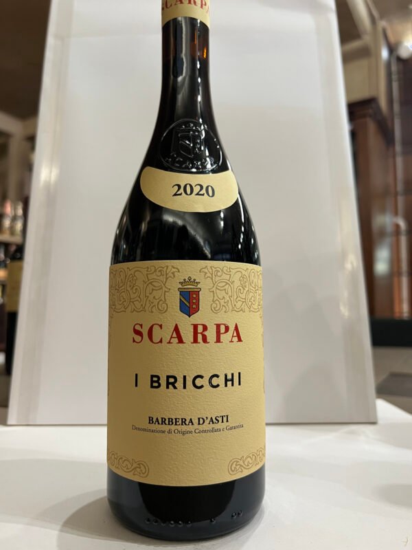 scarpa i bricchi Scarpa Barbera d’Asti DOCG "Bricchi" 2020
