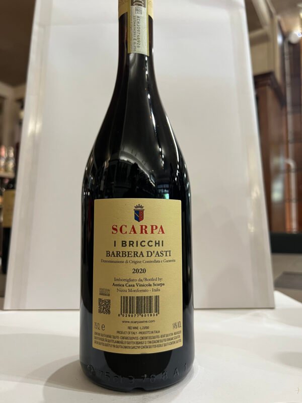 Scarpa Barbera d’Asti DOCG "Bricchi" 2020