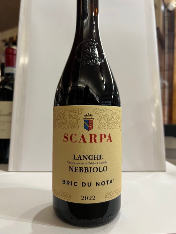 Scarpa Langhe Nebbiolo DOC "Bric du Nota" 2022