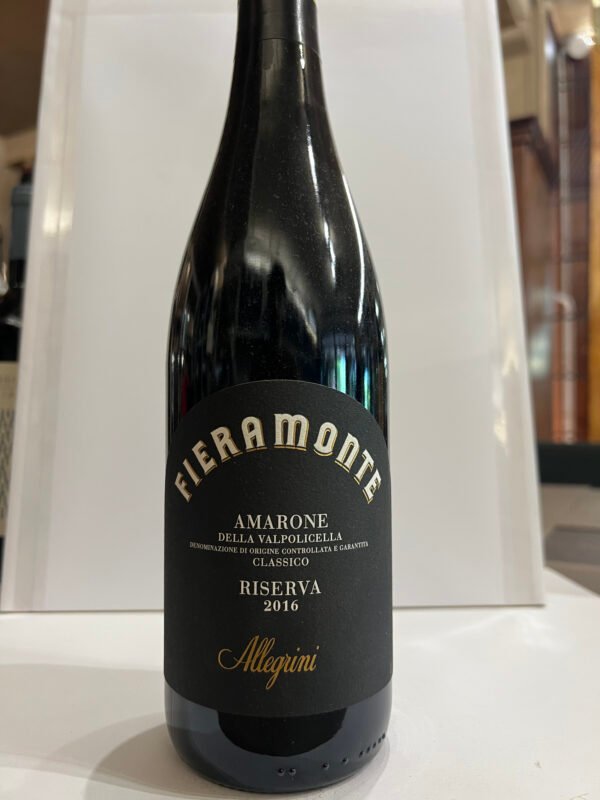 allegrini amarone fieramonte Allegrini Amarone della Valpolicella Classico Riserva DOCG "Fieramonte" 2016