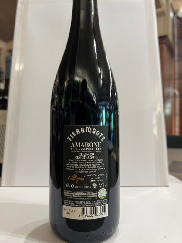 Allegrini Amarone della Valpolicella Classico Riserva DOCG "Fieramonte" 2016